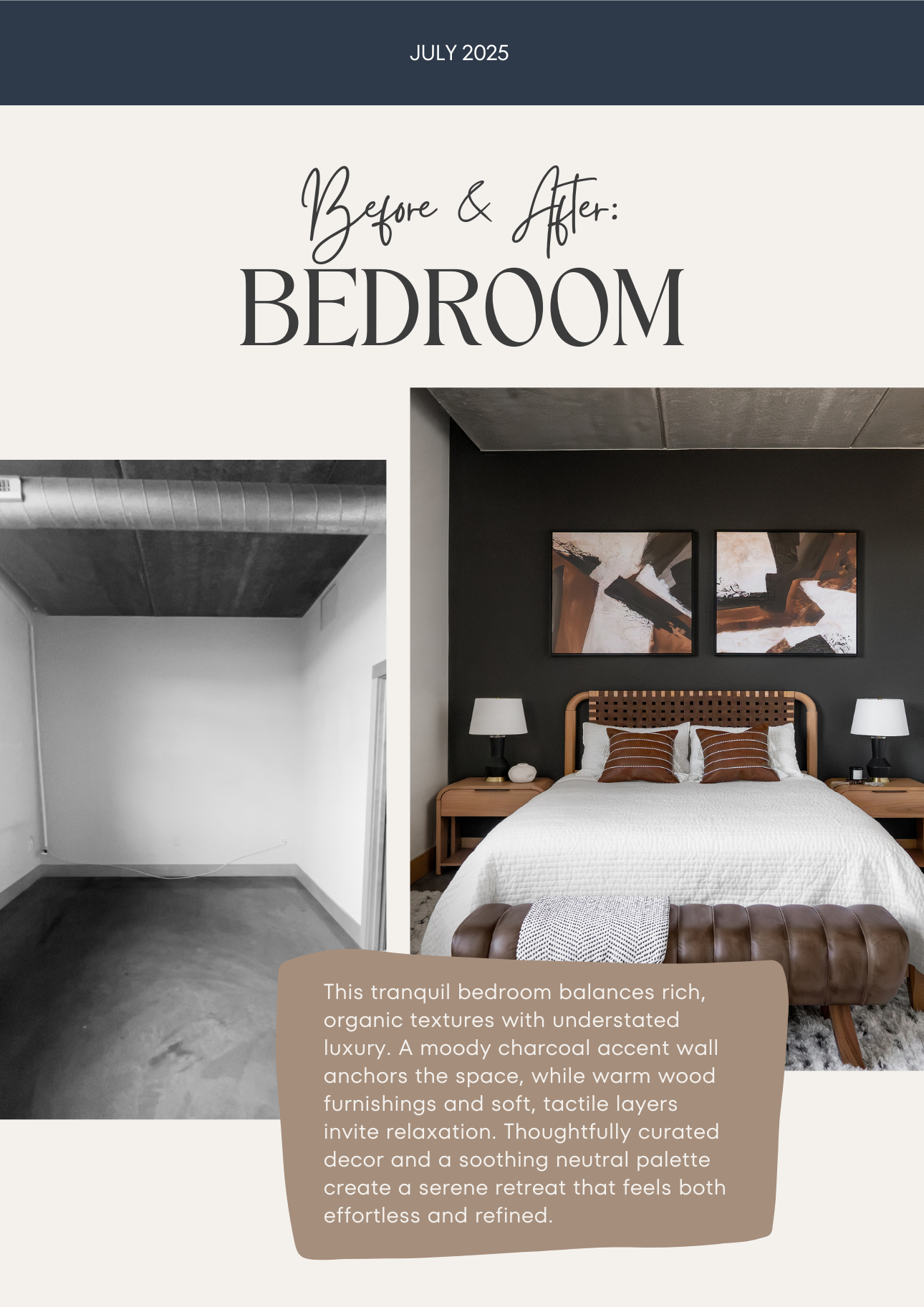 Before & After Bedroom